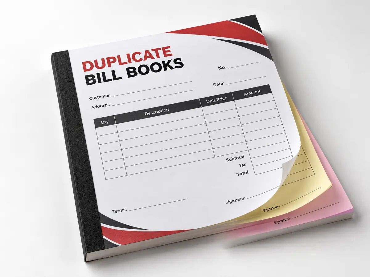 Duplicate Bill Books