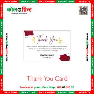 Thank you Card
