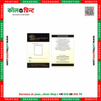 Housekeeping Id Card