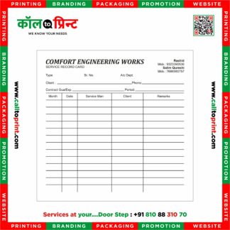 Engineers Report Sheet